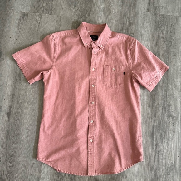 Obey button down shirt casual Sz M in excellent condition - Picture 1 of 5
